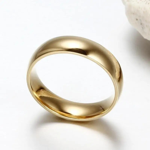 OBRĄCZKA POZŁACANA 18 K DOWOLNY ROZMIAR OBRĄCZKA POZŁACANA 18 K DOWOLNY ROZMIAR