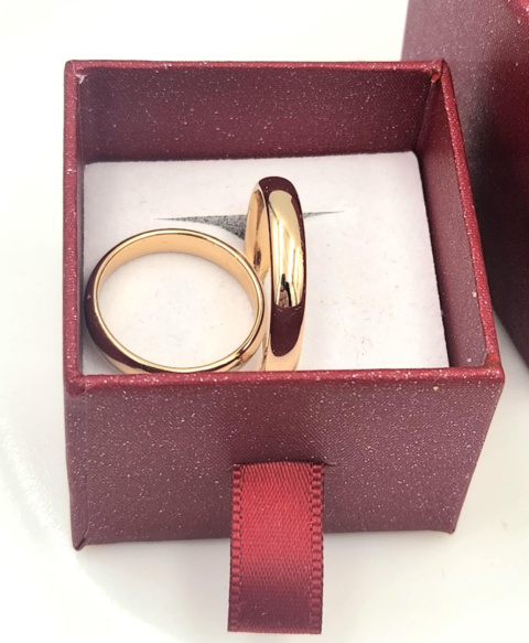 OBRĄCZKA POZŁACANA 18 K DOWOLNY ROZMIAR OBRĄCZKA POZŁACANA 18 K DOWOLNY ROZMIAR